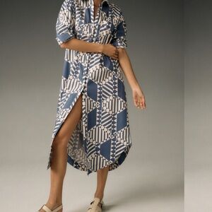 Anthropologie- The Soren shirt dress